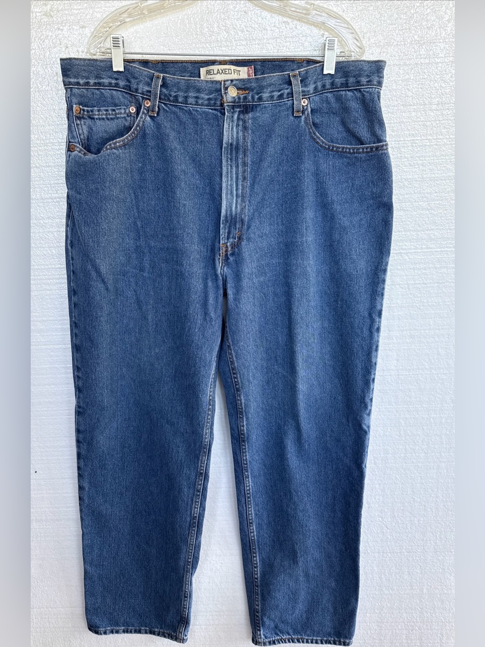 Levi’s 550 Relaxed Fit Jeans 40x32 Actual Measurements 40x31